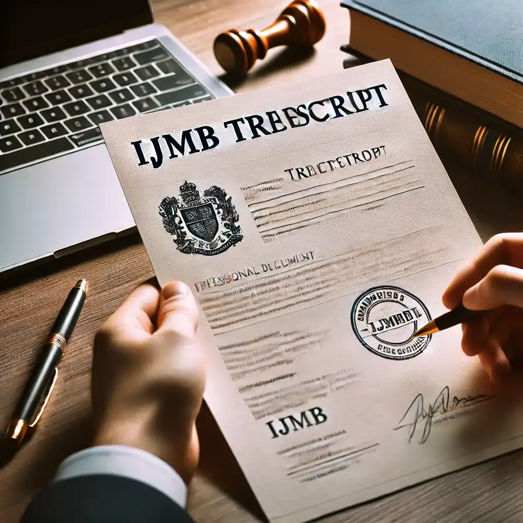 IJMB Transcript
